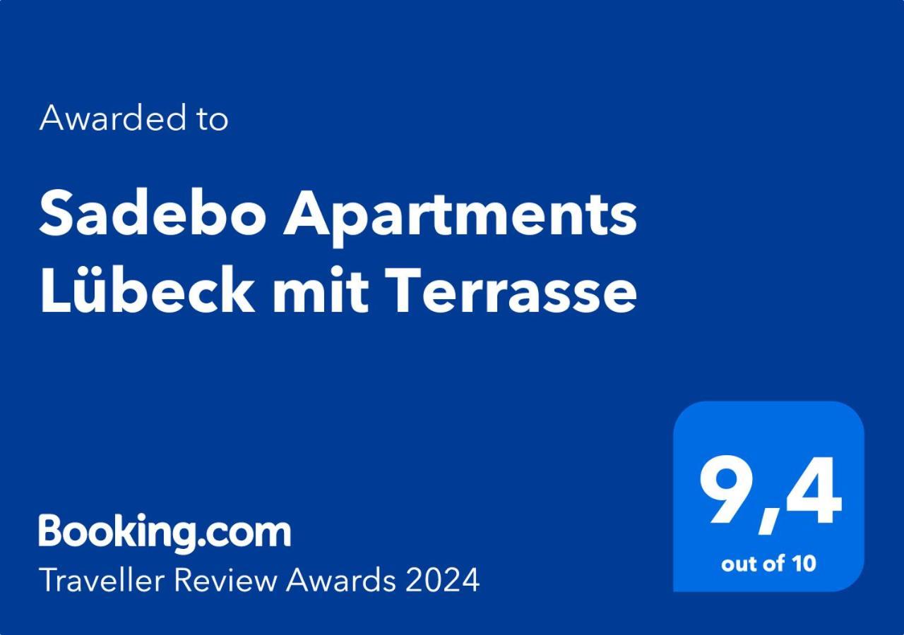 Sadebo Apartments Luebeck Mit Terrasse Oder Balkon Экстерьер фото